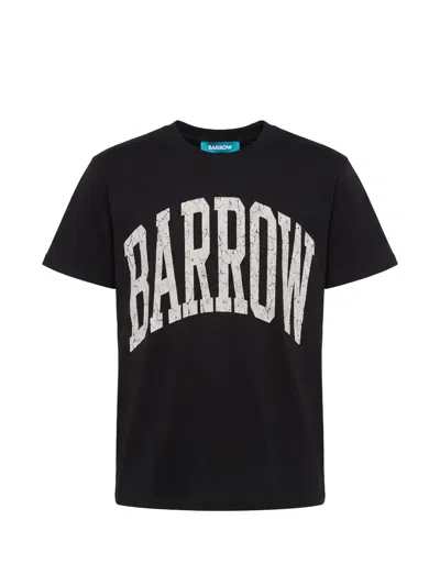 Barrow Graphic-print Oversized T-shirt In Black