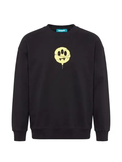 Barrow Graphic-print Sweater In Black