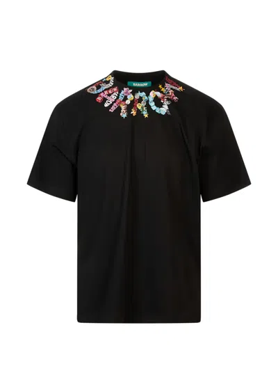Barrow Graphic-print T-shirt In Black