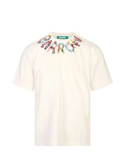 Barrow Graphic-print T-shirt In Neutral