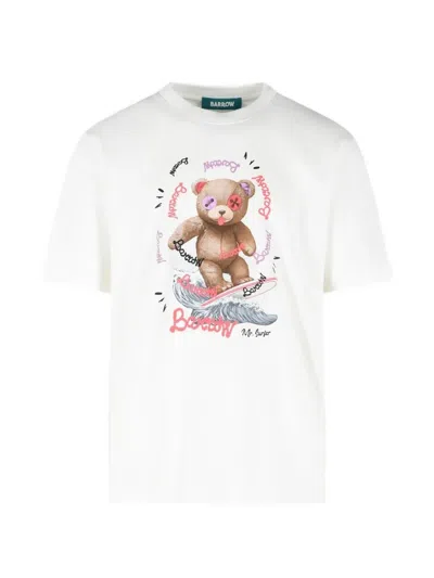 Barrow Graphic-print T-shirt In White