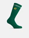 Barrow Green Cotton Blend Socks In Green