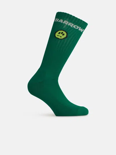 Barrow Green Cotton Blend Socks