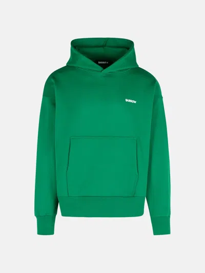Barrow Green Cotton Sweatshirt