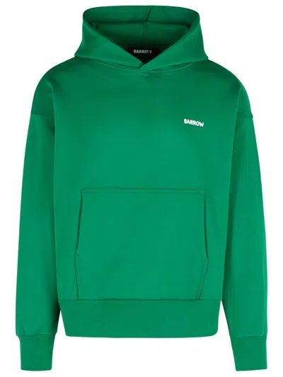 Barrow Green Cotton Sweatshirt