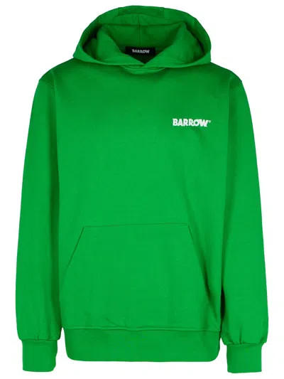 Barrow Green Cotton Sweatshirt