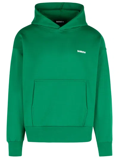Barrow Green Cotton Sweatshirt