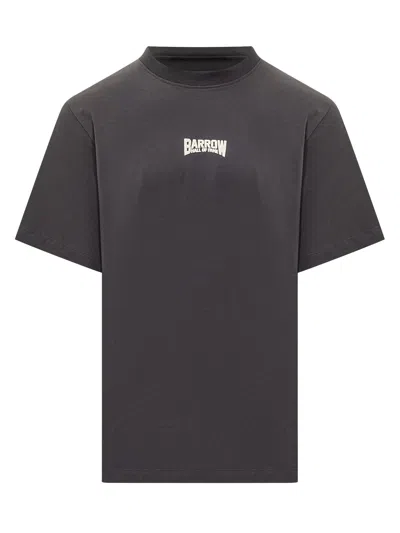 Barrow Hall Of Fame Graphic T-shirt In Asfalto