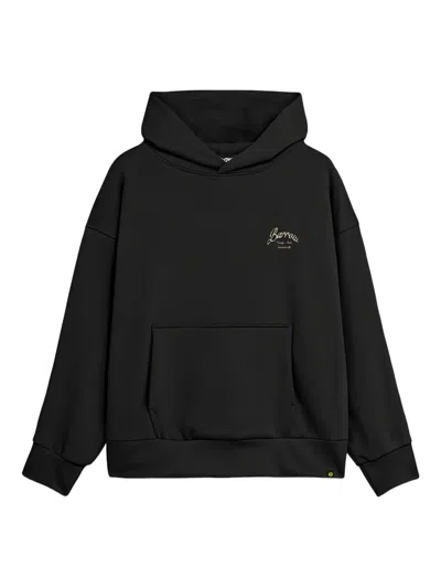 Barrow Helmet-print Hoodie In Black