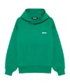 Barrow Hooded Long-sleeved Hoodie In Green