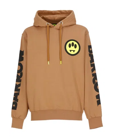 Barrow Hooded Long-sleeved Sweater In Nude