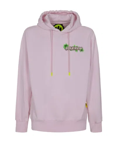 Barrow Hooded Long-sleeved Sweater In Pink