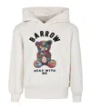 Barrow Hooded Sweater In White
