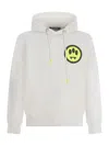 Barrow Man Sweatshirt Ivory Size M Cotton In Bianco