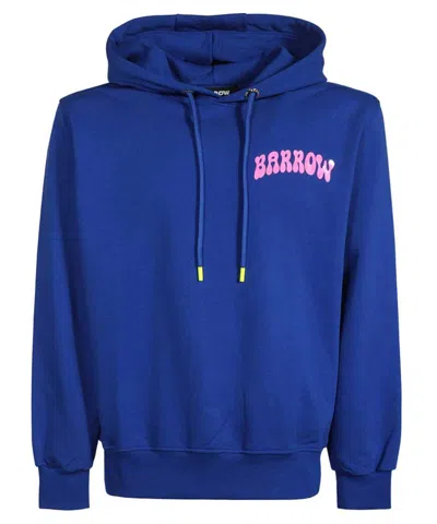 Barrow Hooded Sweatshirt In Blue