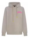 Barrow Hooded Sweatshirt In Grey