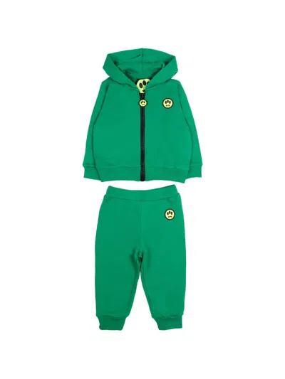Barrow Babies' Hooded Tracksuit In Green