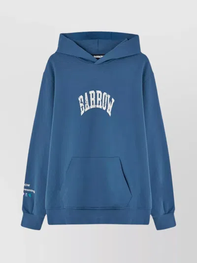 Barrow Hooded Unisex Pullover Kangaroo Pocket In Blue