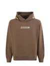 Barrow Man Sweatshirt Camel Size M Cotton In Brown