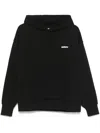 Barrow Teddy Sweatshirt In Black