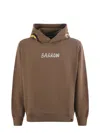 Barrow Man Sweatshirt Camel Size M Cotton In Brown