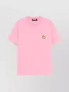 Barrow Iconic Smile Crew Neck T-shirt In Pink