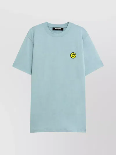 Barrow Iconic Smile Graphic T-shirt In Blue