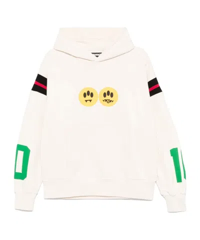 BARROW BARROW GRAPHIC PRINTED LONG-SLEEVED HOODIE