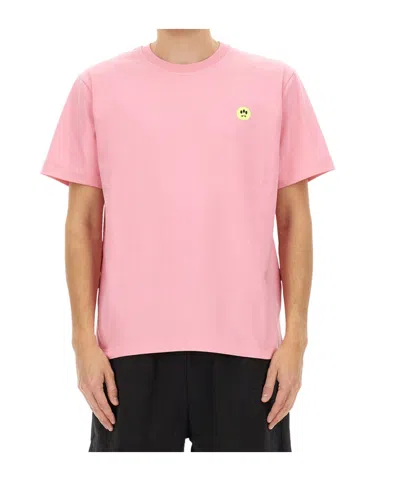 Barrow Iconic Smile T-shirt In Pink