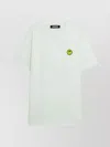 Barrow Iconic Smile T-shirt Crew Neck In White
