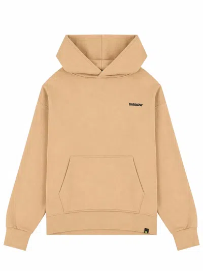 Barrow "iconic" Sweatshirt In Beige
