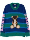 Barrow Jacquard Sweater In Blue