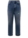 Barrow Jeans In Denim In Navy