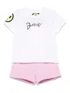 Barrow Jersey T-shirt And Shorts Set In Pink