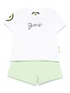 Barrow Jersey T-shirt And Shorts Set In White