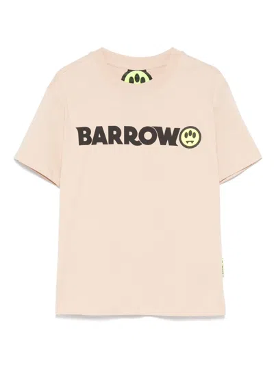 Barrow Kids' Jersey T-shirt In Brown