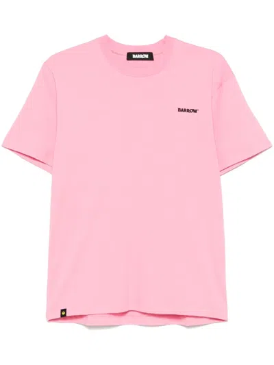 Barrow Jersey T-shirt In Pink