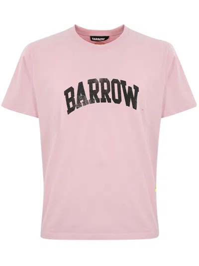 Barrow Jersey T-shirt In Pink