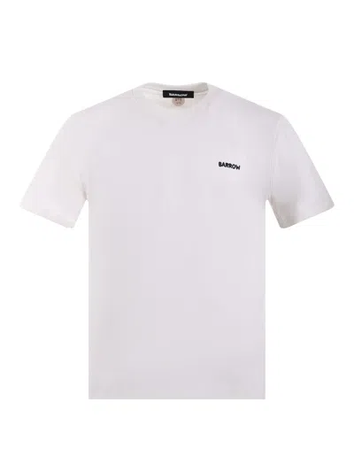 BARROW COTTON T-SHIRT WITH TEDDY PRINT