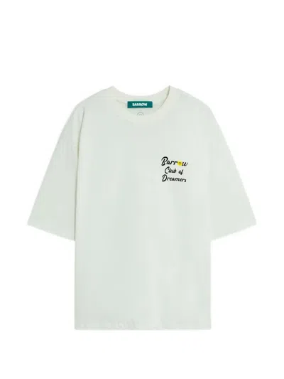Barrow Jersey T-shirt Unisex In White