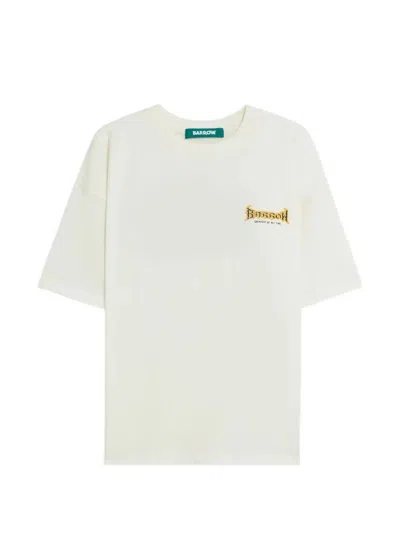 Barrow Jersey T-shirt Unisex In White