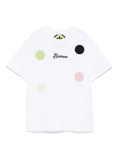 Barrow Kids' Jersey T-shirt In White
