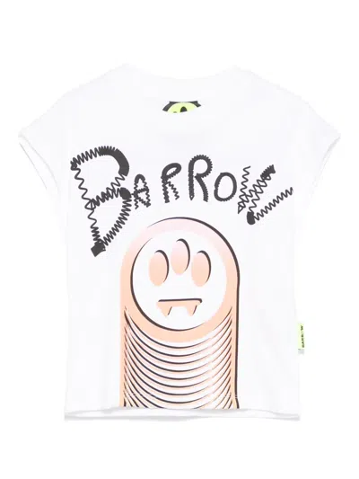 Barrow Kids' Jersey T-shirt In White