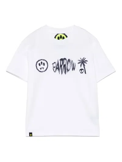 Barrow Kids' Jersey T-shirt In White