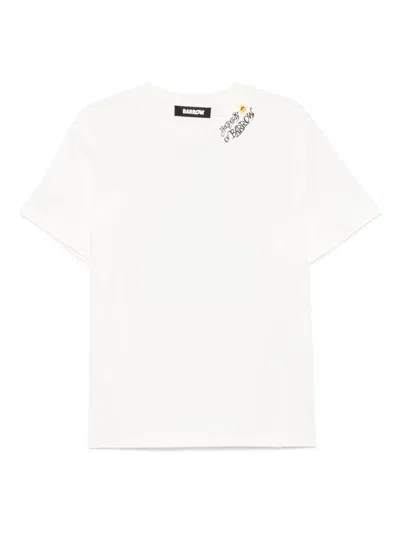Barrow Jersey T-shirt In White