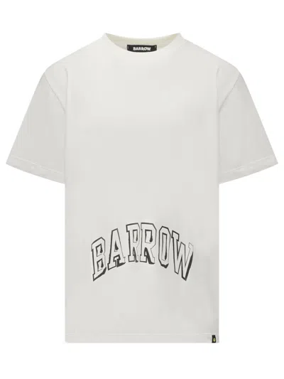 Barrow Jersey T-shirt In White