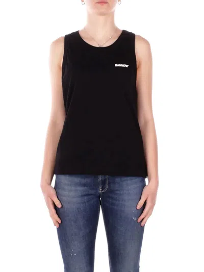 Barrow Jersey Tank Top In Black
