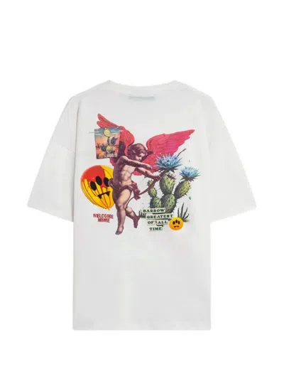 Barrow Jersey T-shirt Unisex In White