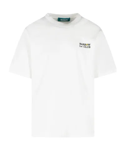 Barrow Jersey T-shirt In White