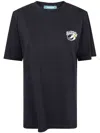Barrow Unisex Graphic Print Short Sleeve T-shirt In Black